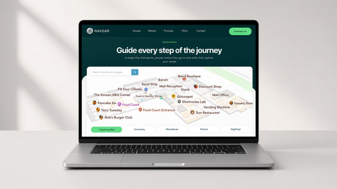 NavDar — Enterprise Indoor Wayfinding & Venue Navigation