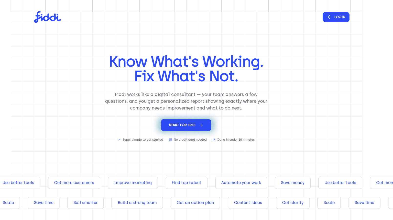 Fiddi.ai — AI Financial Intelligence & Automated Report Builder screenshot 1
