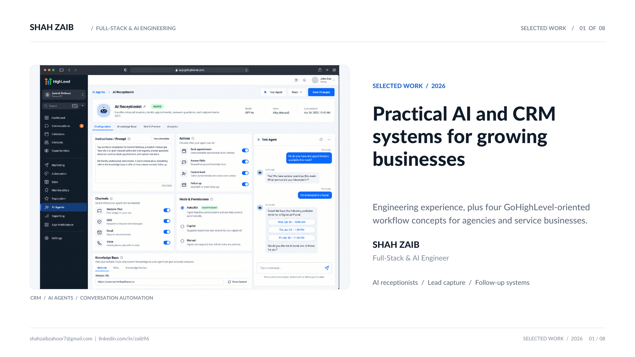 GoHighLevel (GHL) AI Agency Systems, Voice AI & Snapshot Architecture